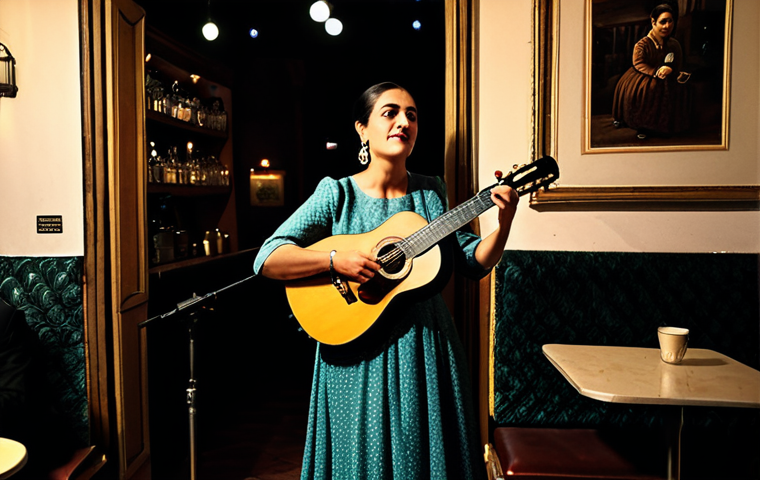 스페인과 포르투갈 문화 차이 - Flamenco Dancer**

"A flamenco dancer in a vibrant, traditional flamenco dress, fully clothed, perfo...